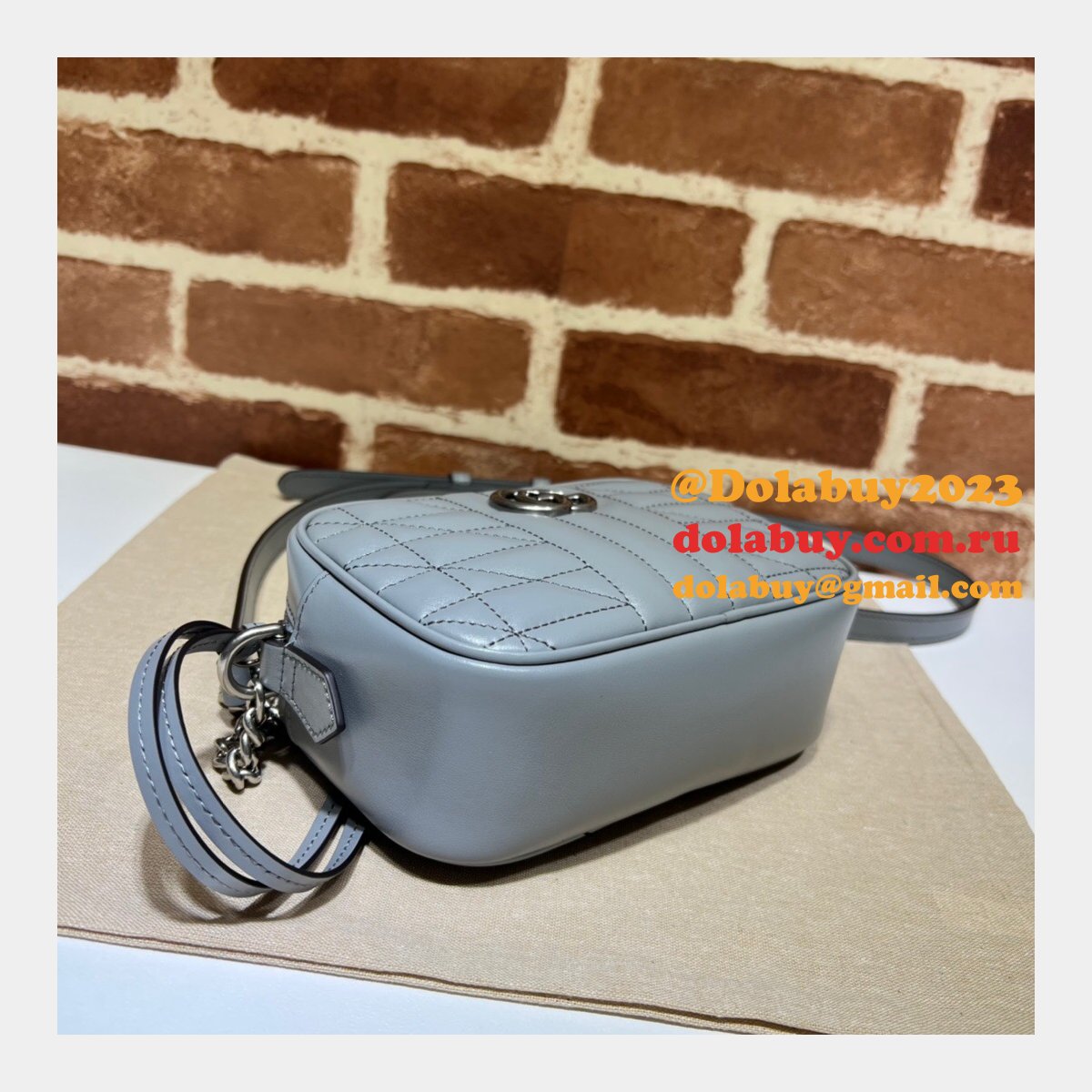 Lovely Gucci Designer Replica GG Marmont mini shoulder 634936 bag
