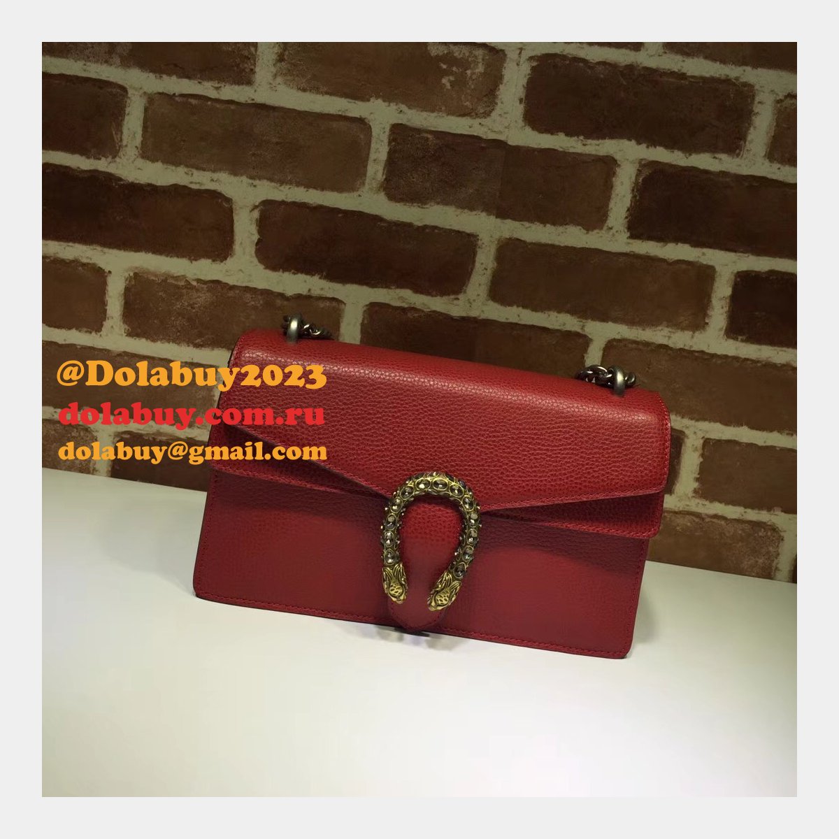 Fashion Gucci Replica Dionysus small GG shoulder 400249 bag