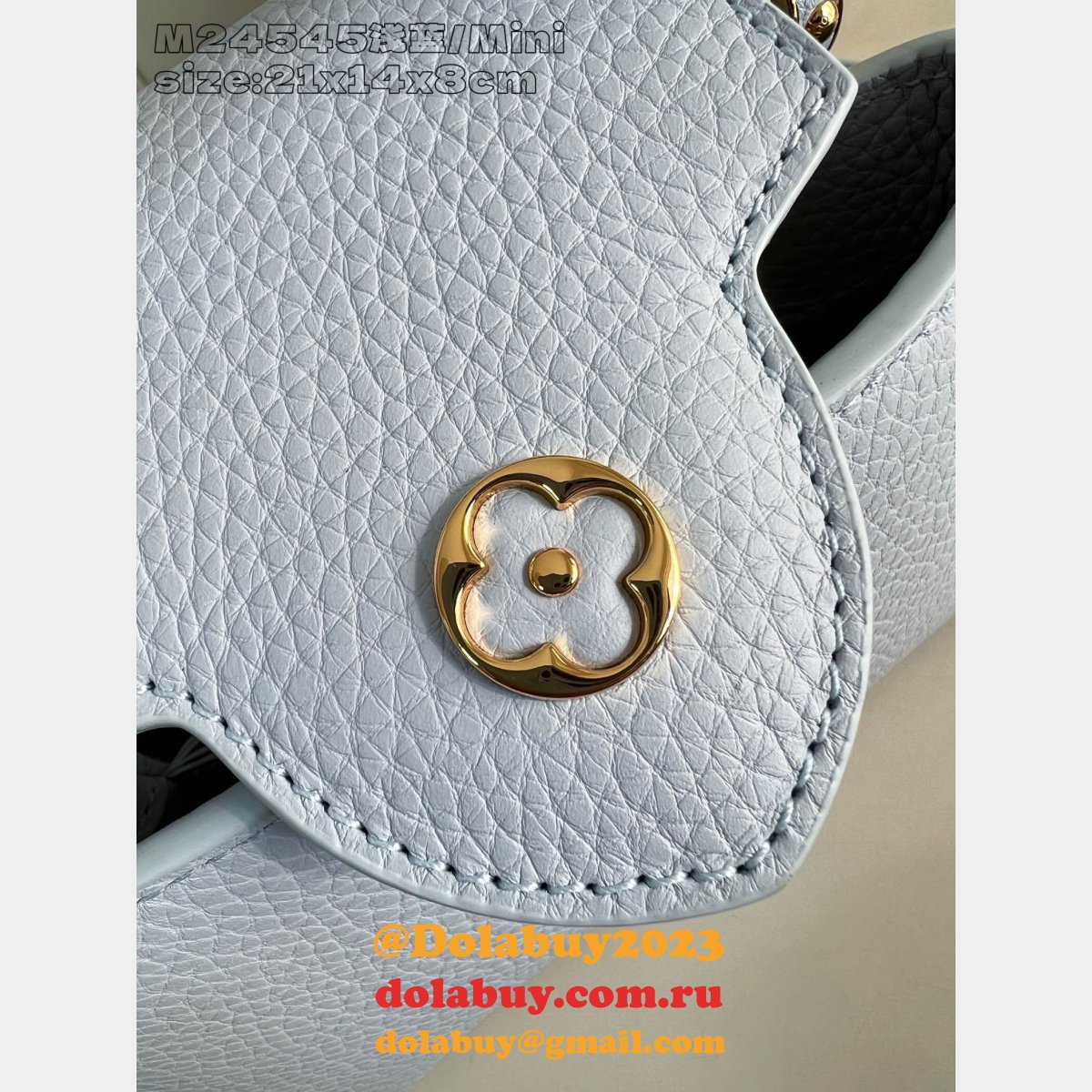 Louis Vuitton Capucines BB Taurillon Leather M24545 Replica Handbags