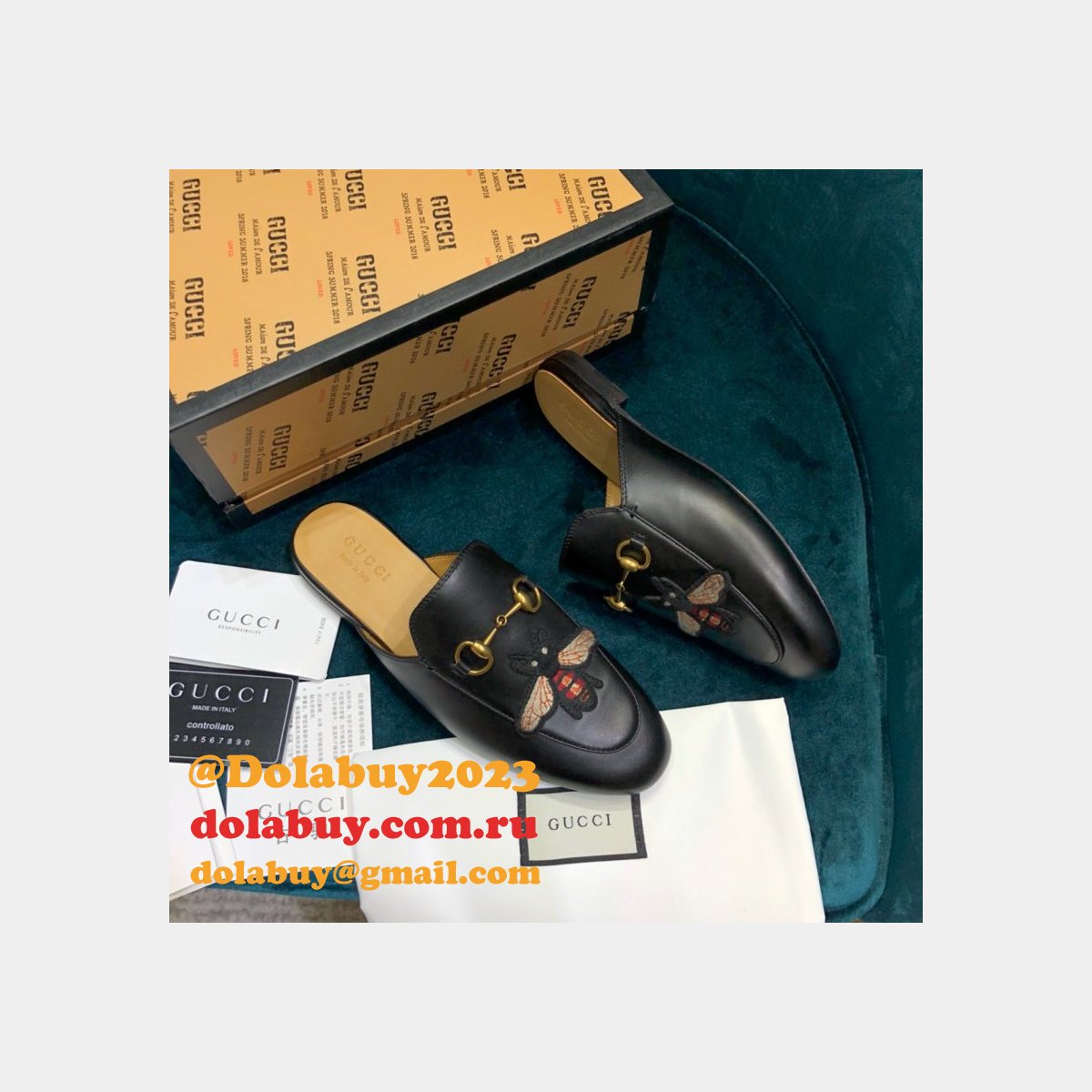 Top Gucci Loafers Slipper 003