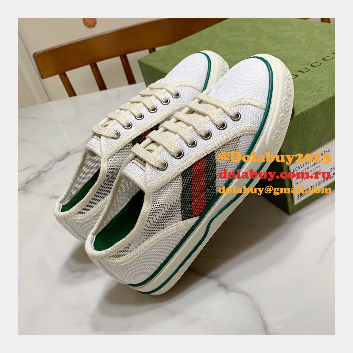 Duplicate Men/Women Best 1977 Gucci Replica High Quality Canvas Shoes