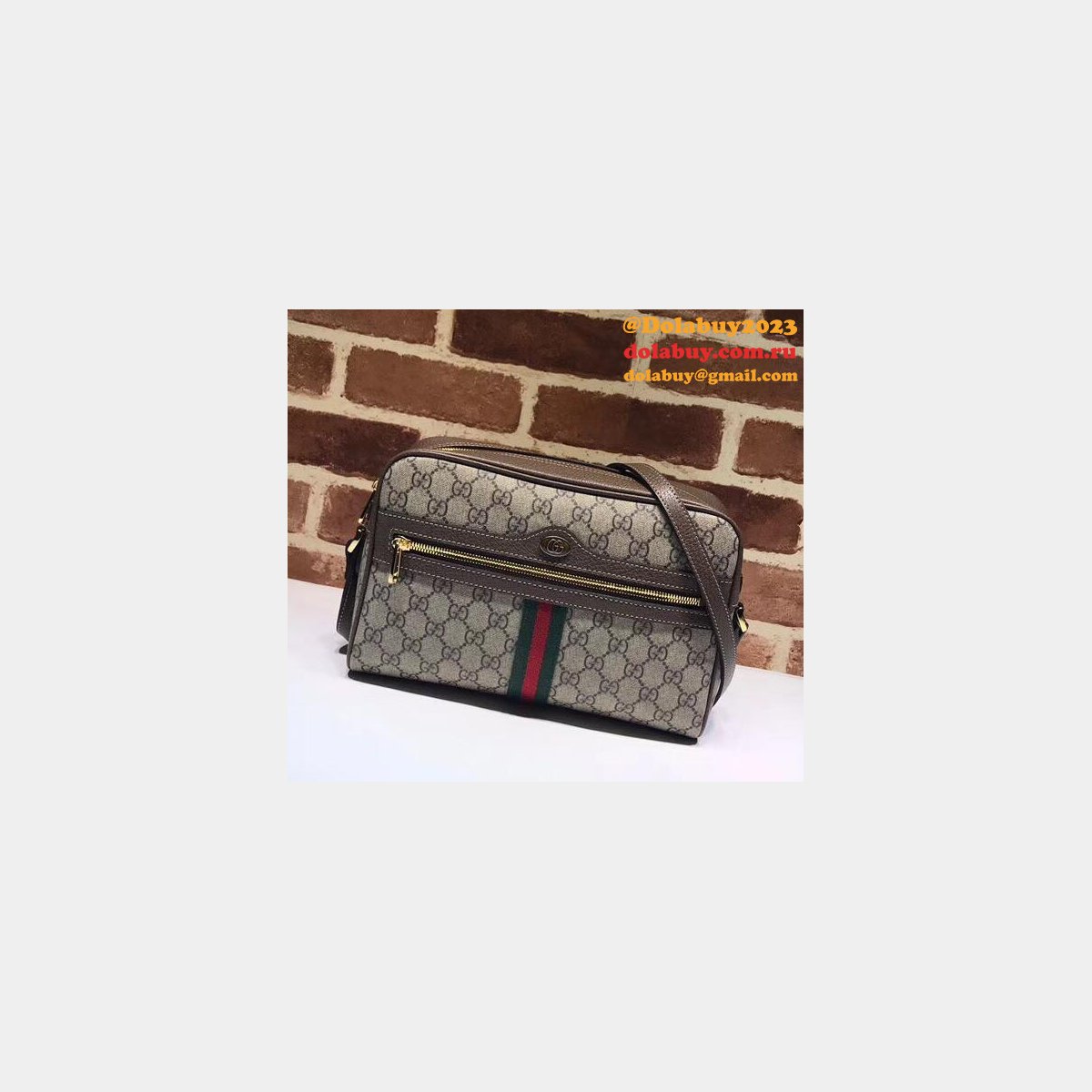 AAA+ Gucci Ophidia GG Supreme small shoulder 517080 bag