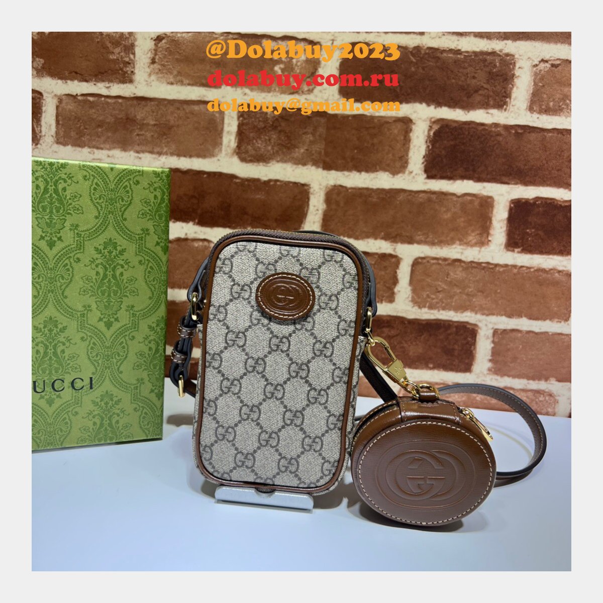 Gucci Fashion Designer replica 700959 bag with Interlocking G