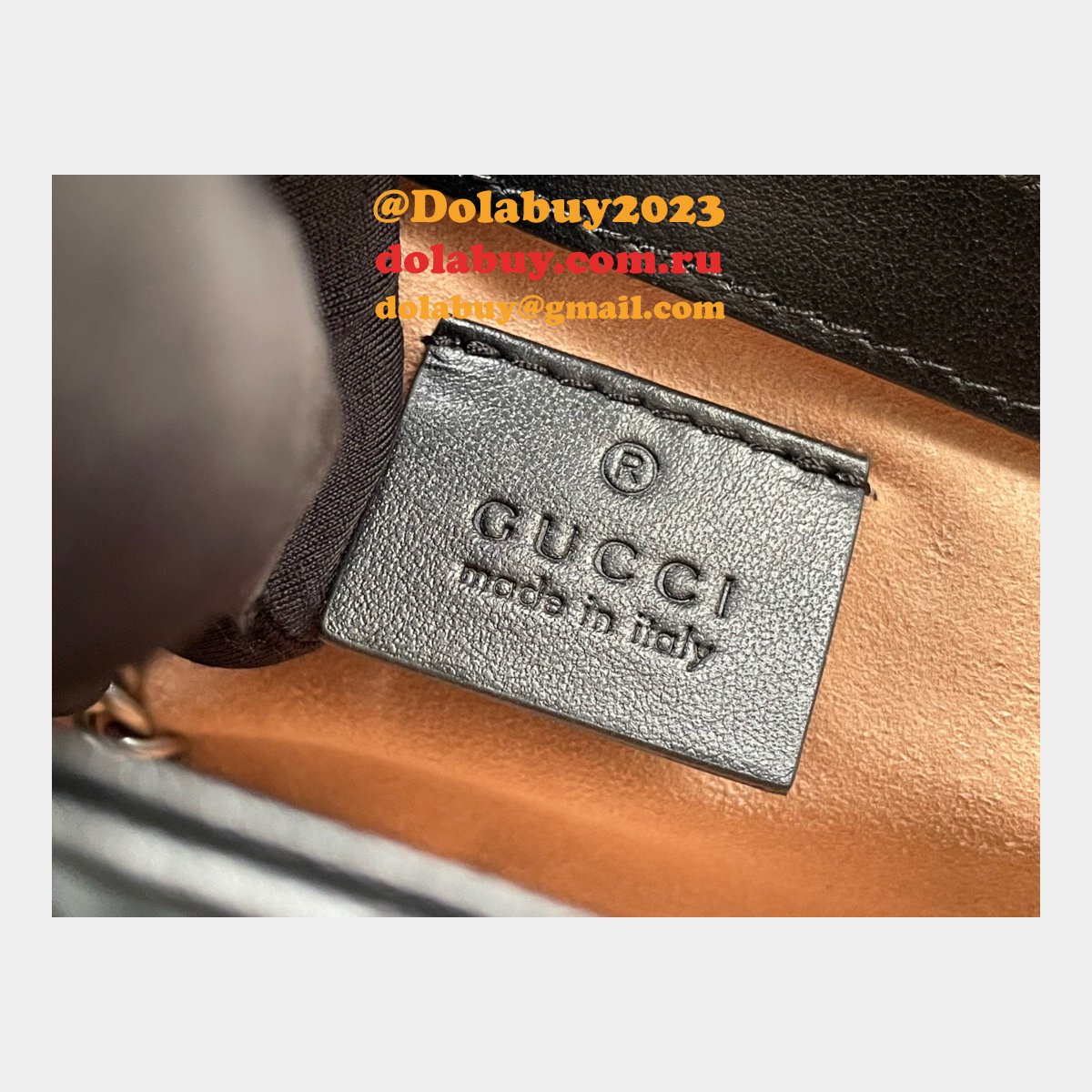 Top Quality Gucci GG 476433 Marmont matelassé leather super mini bag