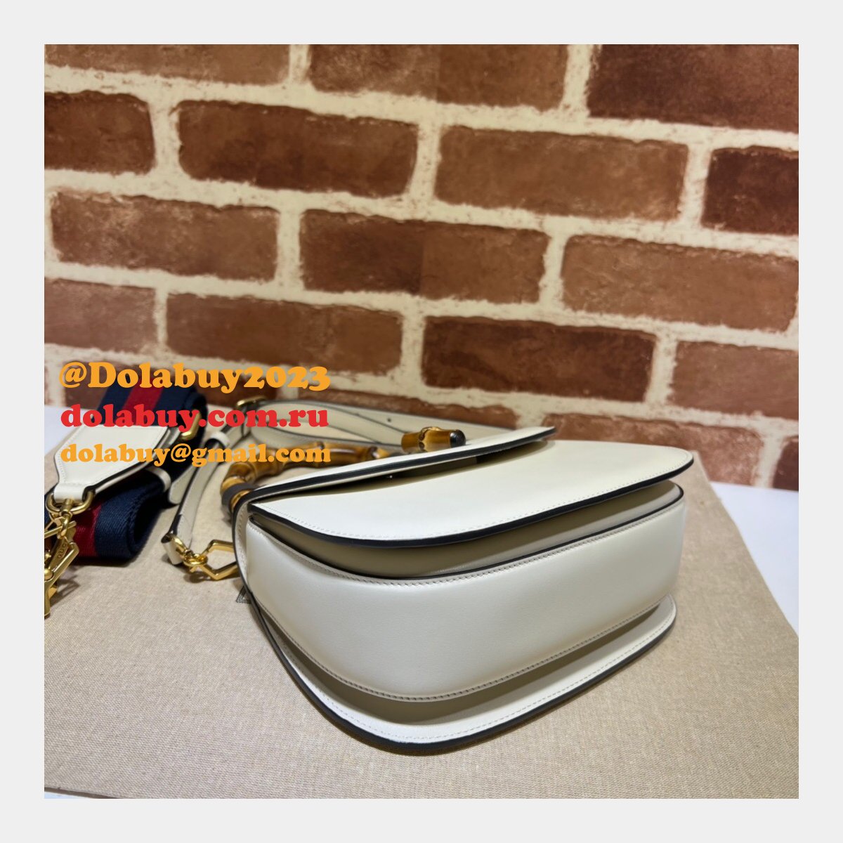 Top Quality Gucci Bamboo 1947 Small Top Handle Bag #675797