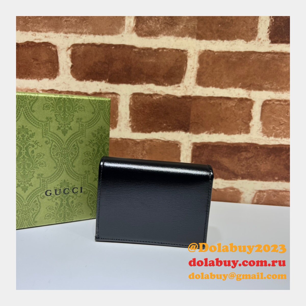 Gucci Buy Horsebit 1955 Card Case Wallet Compact 621887 Fashion