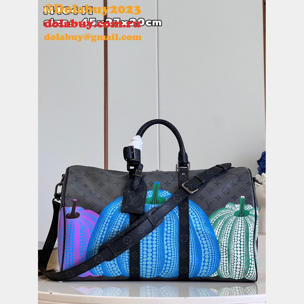 LV x YK Louis Vuitton Replica Keepall 45 Monogram M46441 Travel