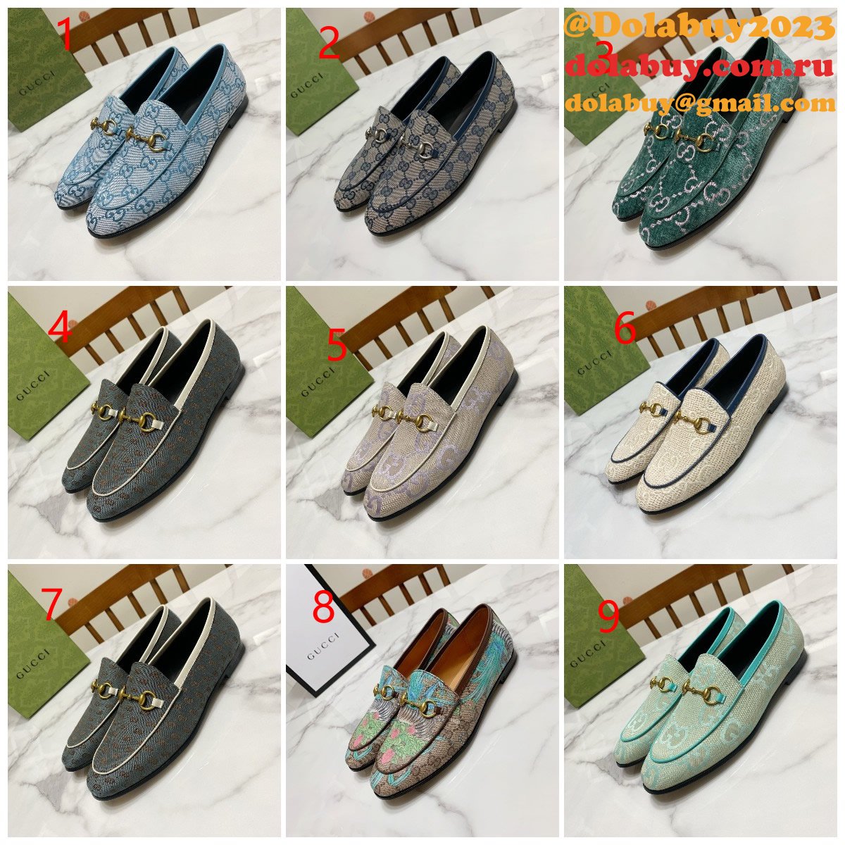 Where to Buy Designer Replica Gucci loafers Shoes