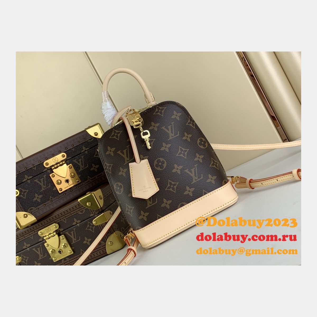 Alma Backpack Monogram M47132 Perfect High Louis Vuitton Bag