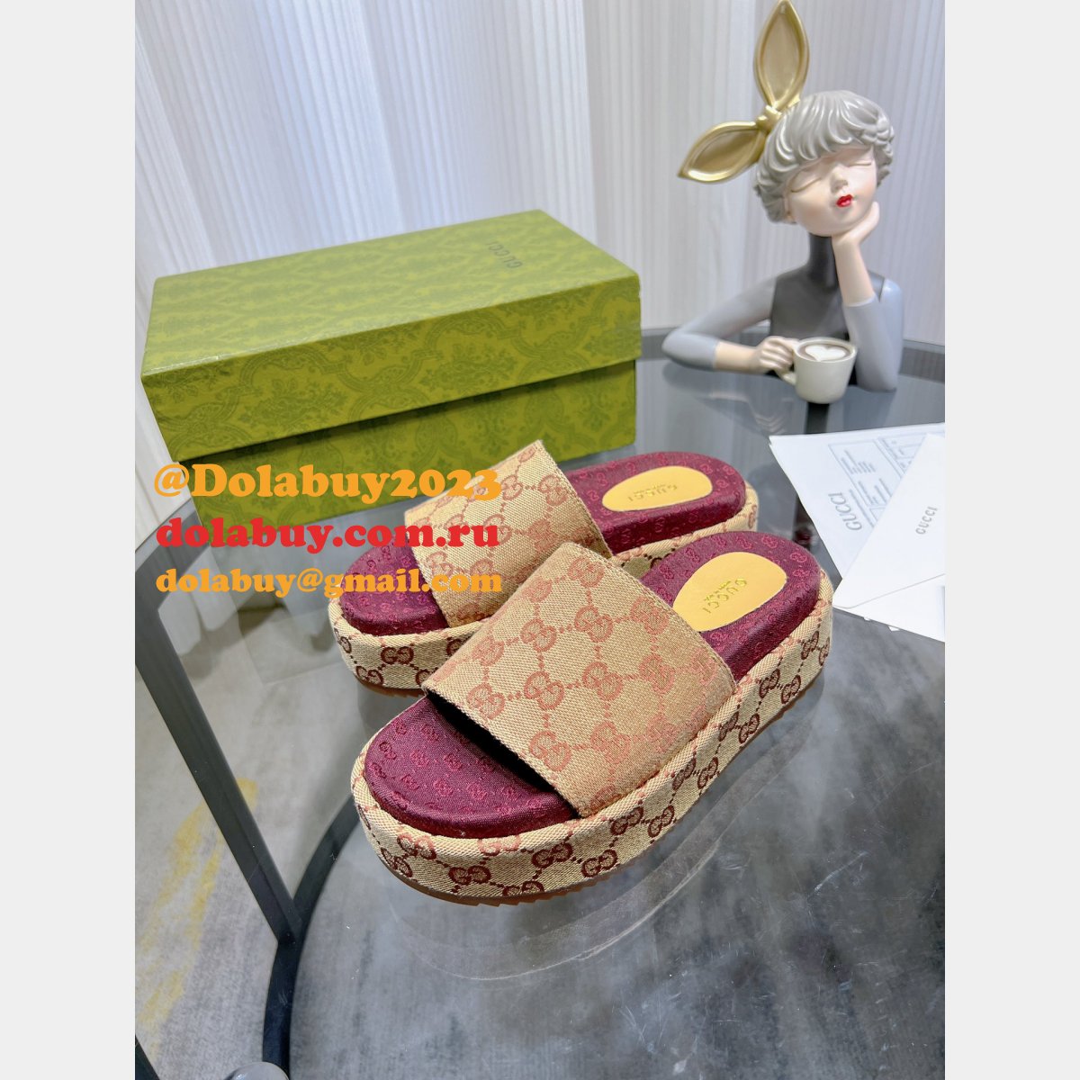 Buy Gucci Replica Cheap High Quality Sandals Online
