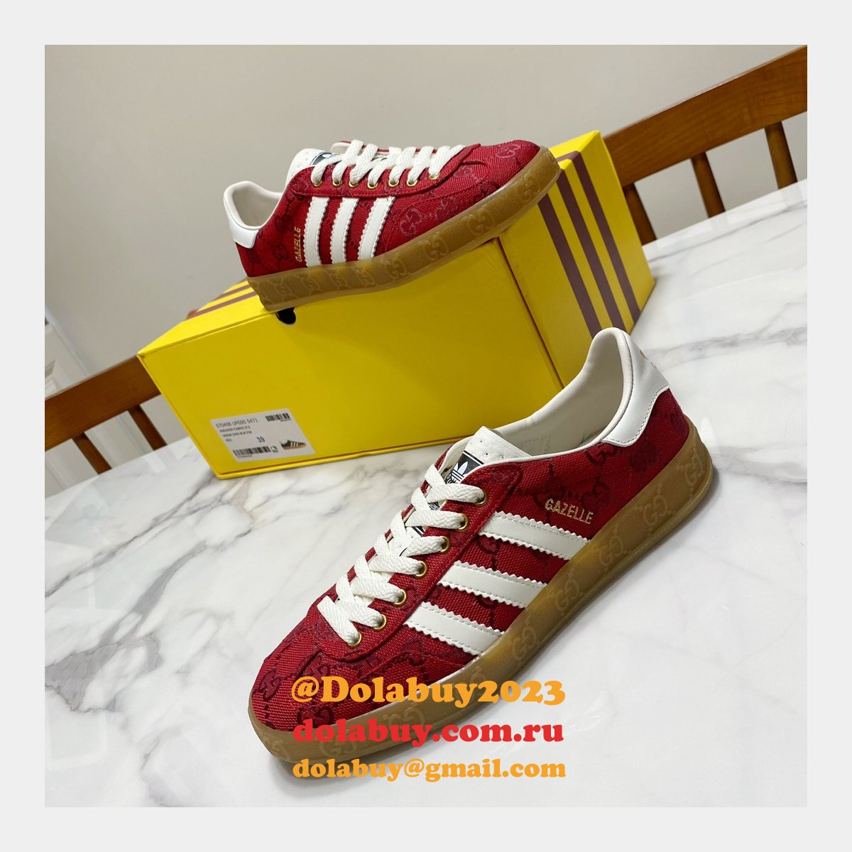 Replicas Best Fake Gucci Shamrock Joint Skate Men/Women Shoes