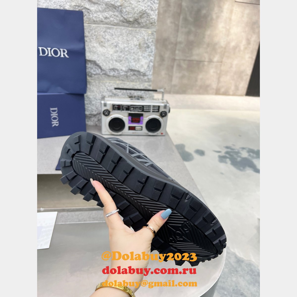 Designer High Quality Dior Replica CD Diamond Shoe Online