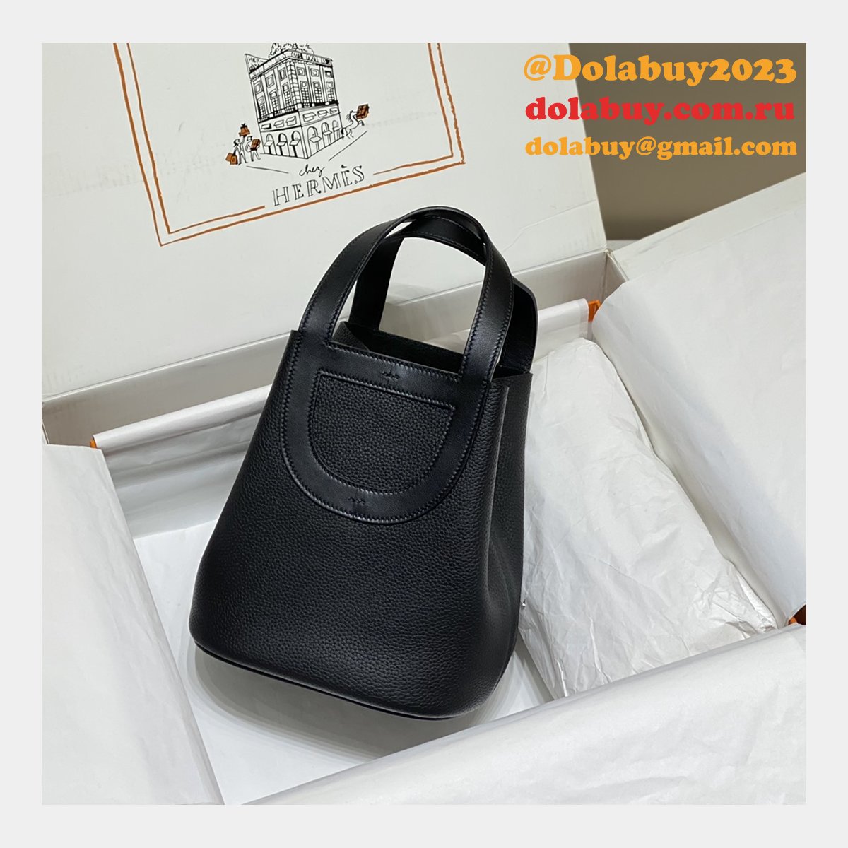 1:1 Mirror hermes IN THE LOOP PICOTIN 18 bag