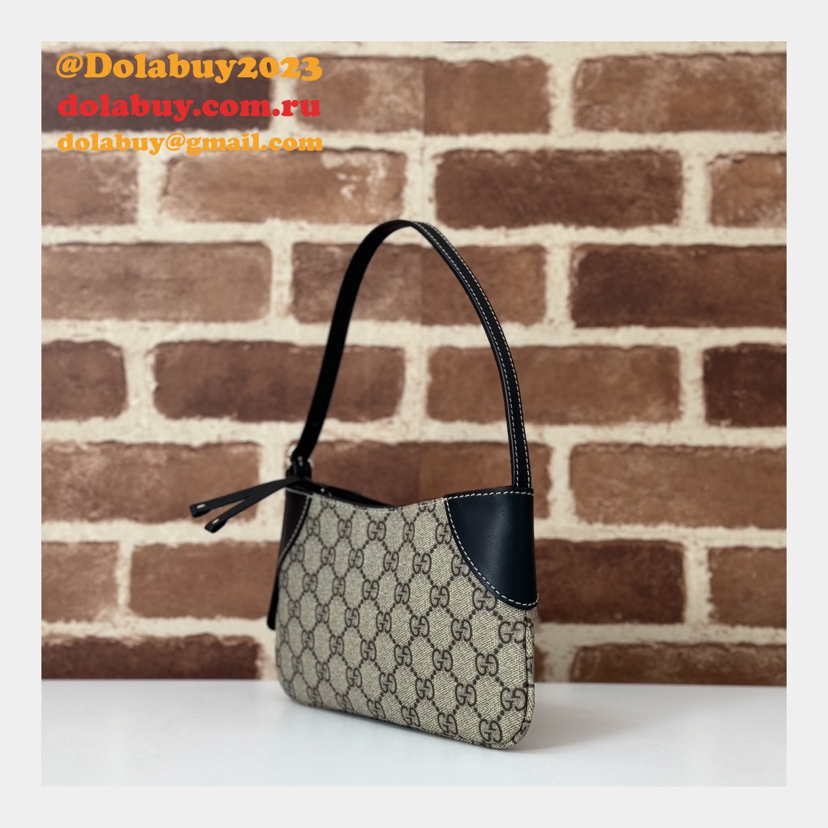 Gucci 7 Star GG Emblem Super Mini Shoulder 820696 Designer Bag