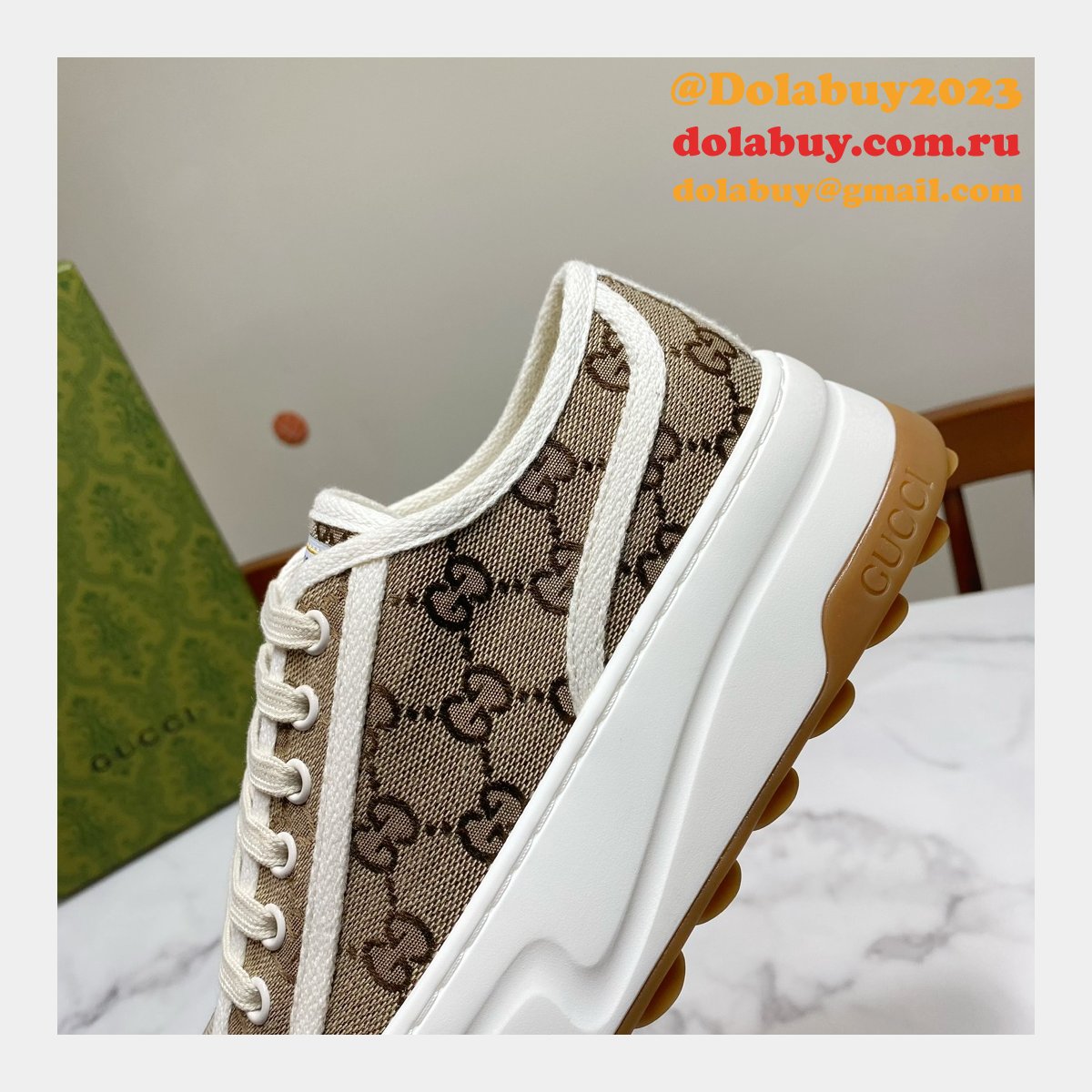 Buy Dolabuy Gucci Gu7 Platform Casual Women/Men Replica Shoes