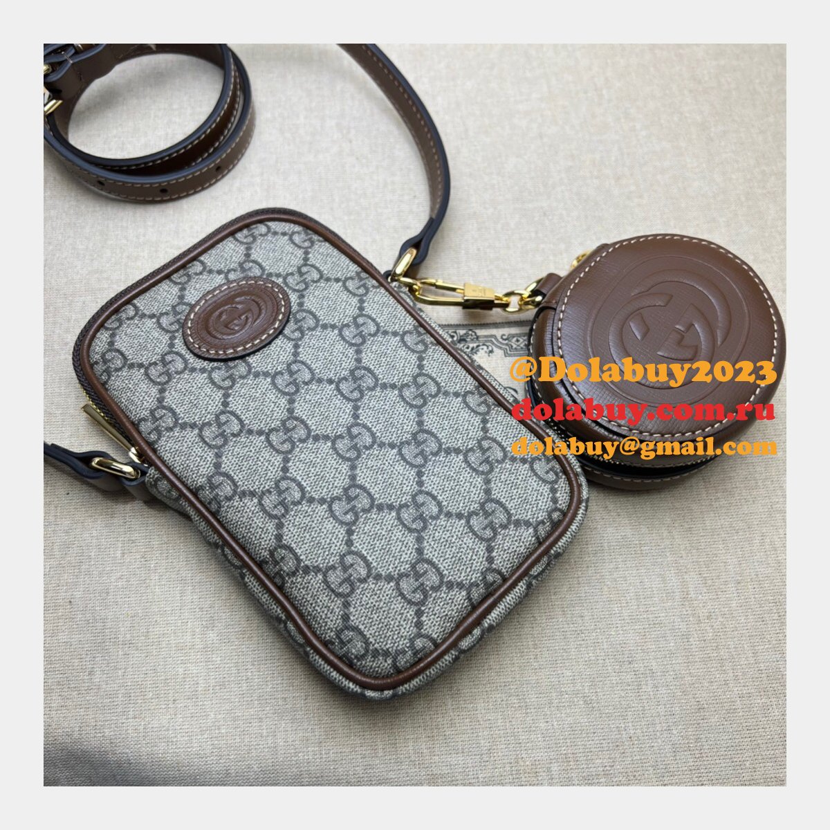 Gucci Fashion Designer replica 700959 bag with Interlocking G