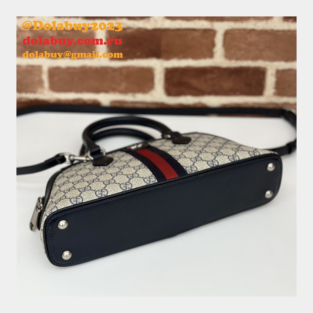 Luxury Gucci 795249 Ophidia Shoulder Top Handle Duplicate Bag
