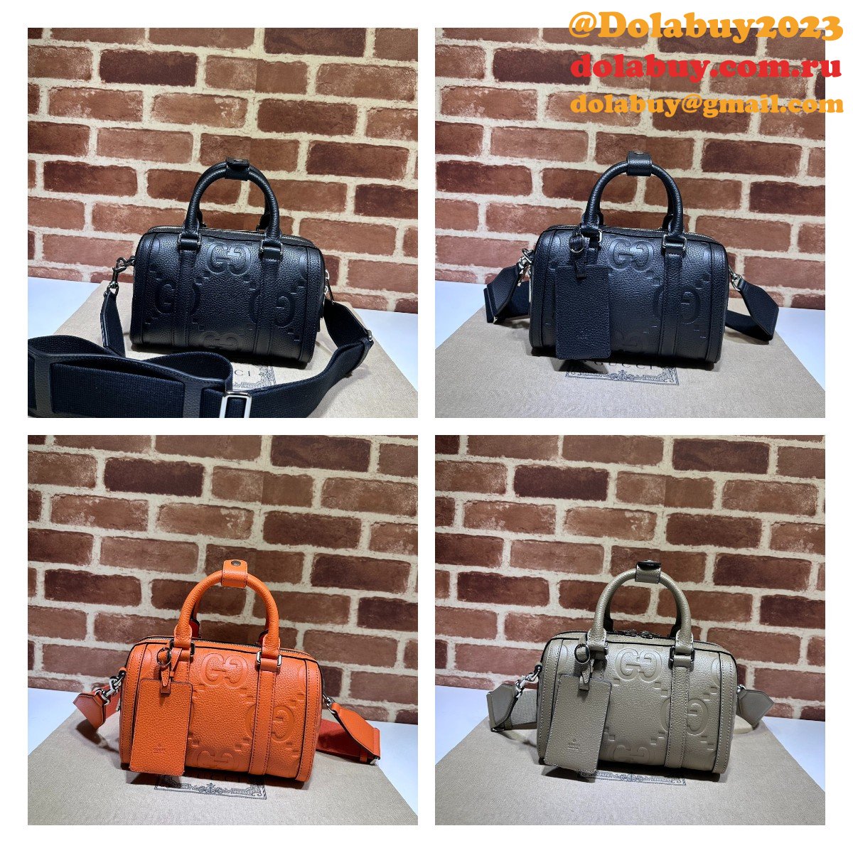 Jumbo GG Replica Gucci 7 Star 725292 Duffle Inspired Bag