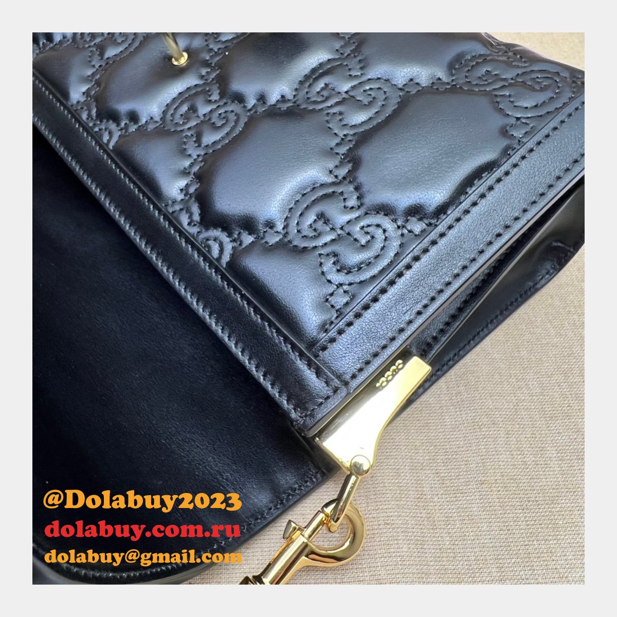 Gucci Design 724529 GG Matelasse Replica Top Bag