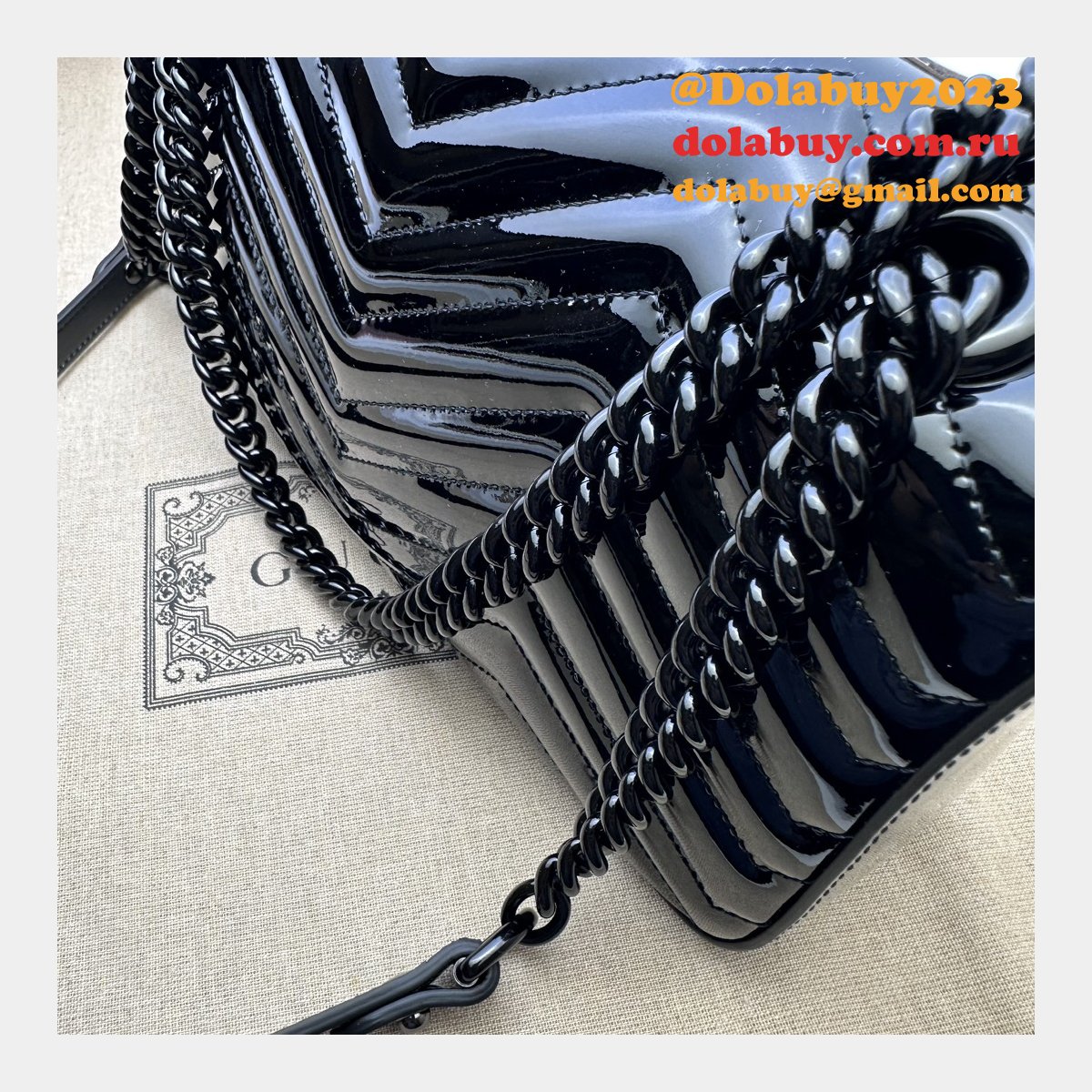 GG Marmont Gucci Replica 443497 Shoulder Matelassé Bag