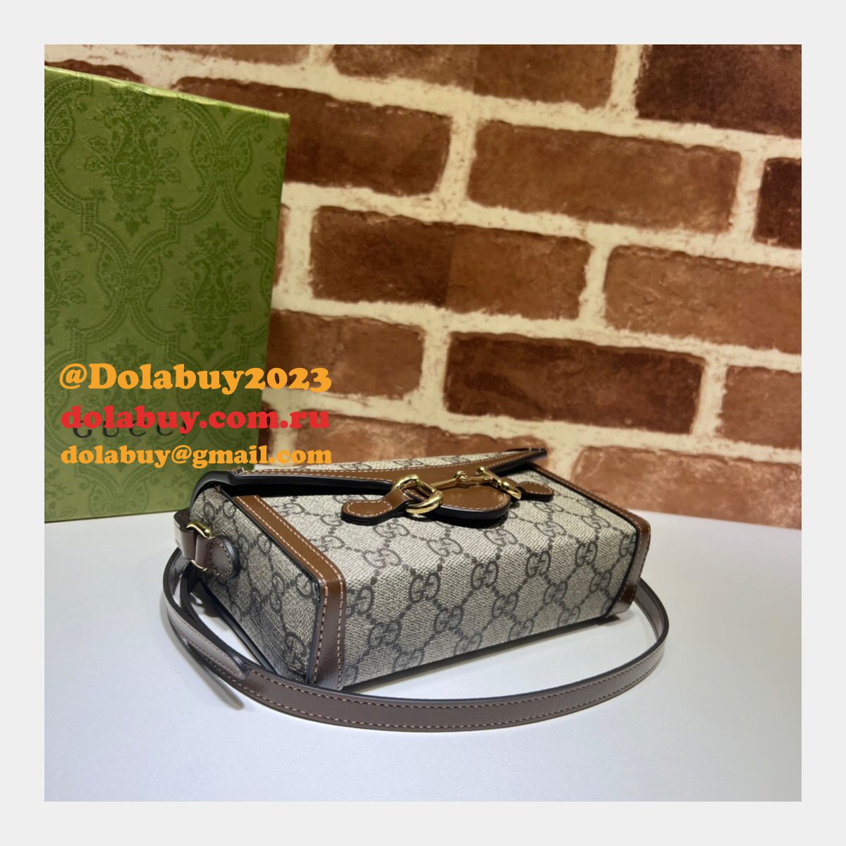 High Quality Gucci Horsebit 1955 AAA+ Replica 699296 Crossbody Bags