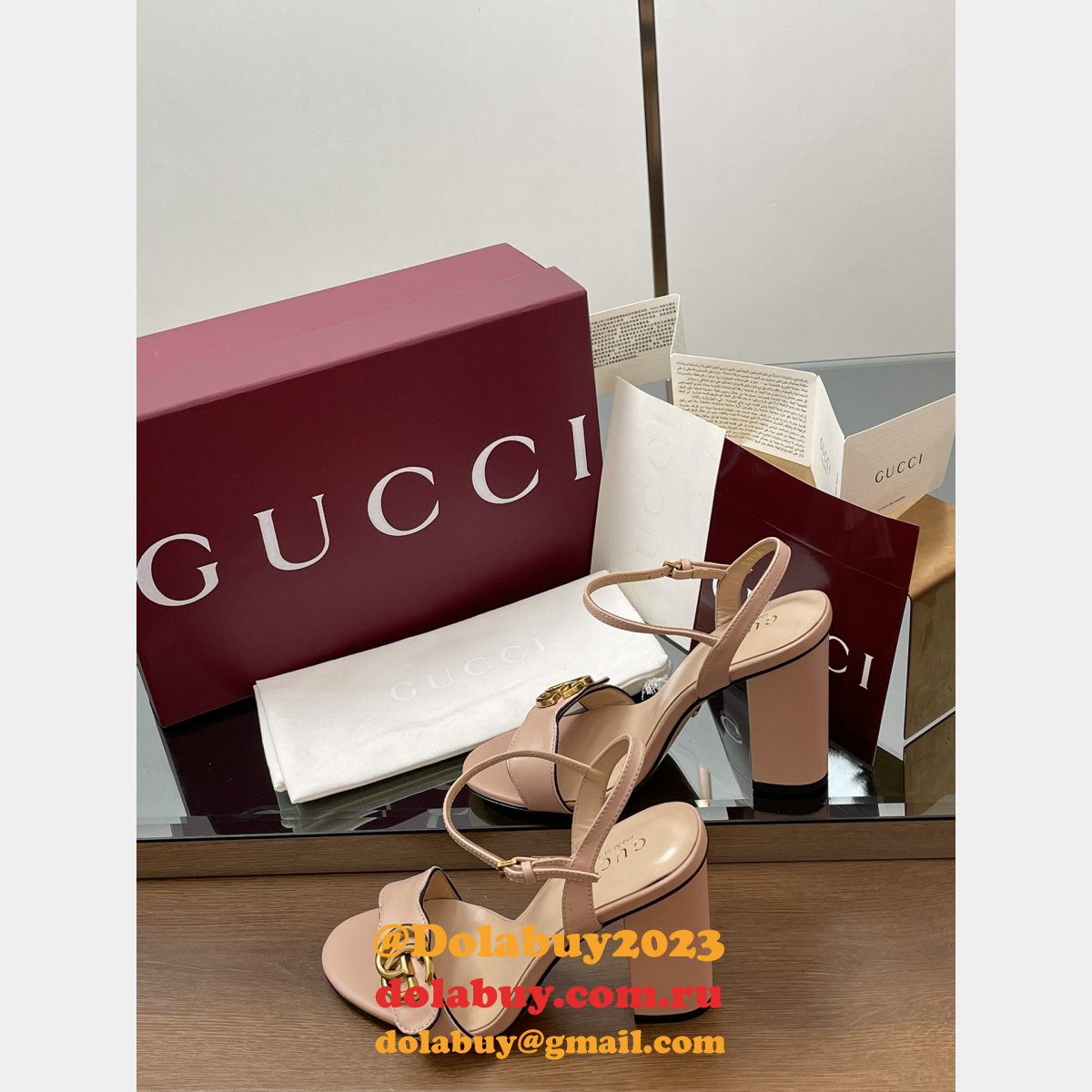 Top Quality Gucci Women''s Horsebit Sandal