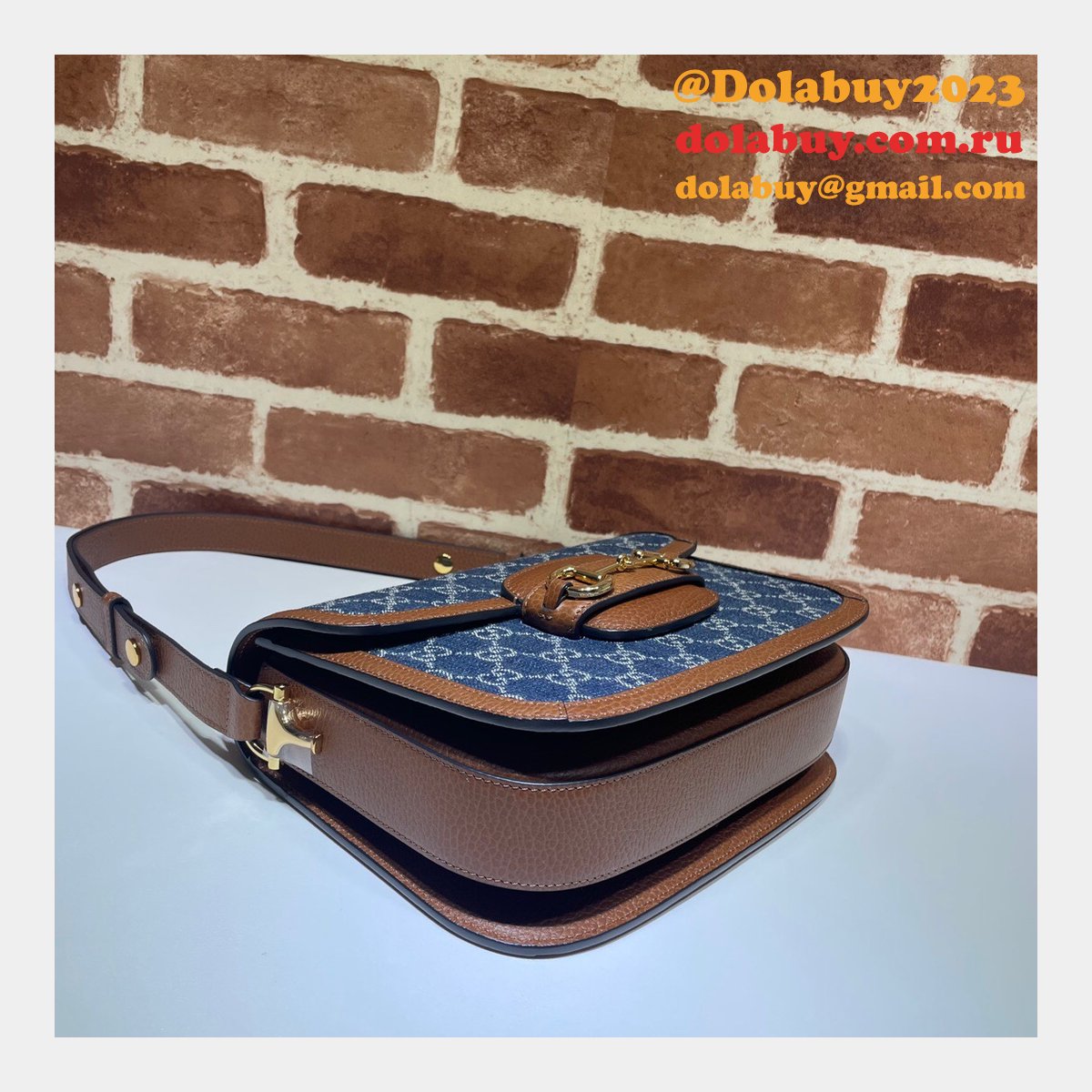 First Copy Gucci Replica 602204 Horsebit 1955 shoulder bag