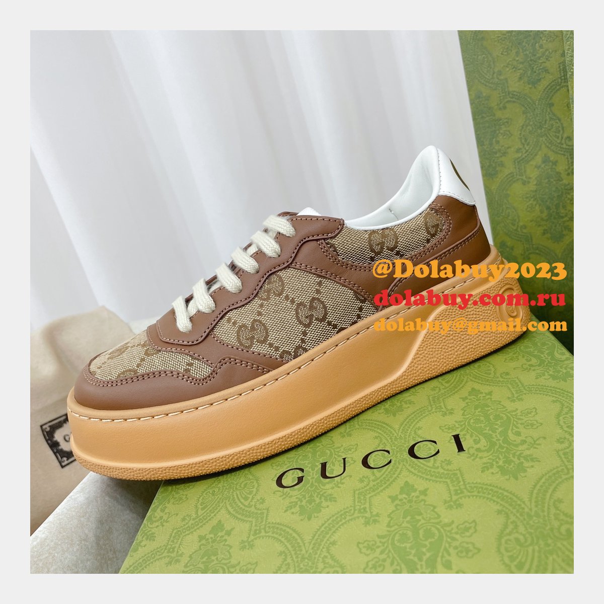 Gucci Replica GG Logo Shoes Online