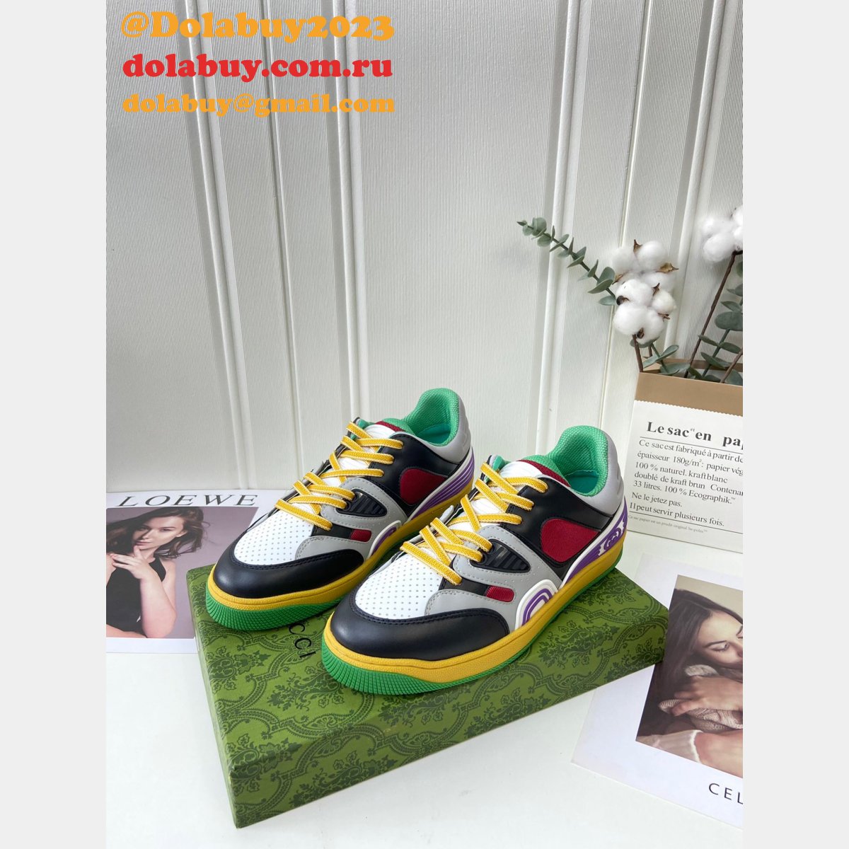 Designer Gucci Replica Basket Spring Luxury Sale High Quality