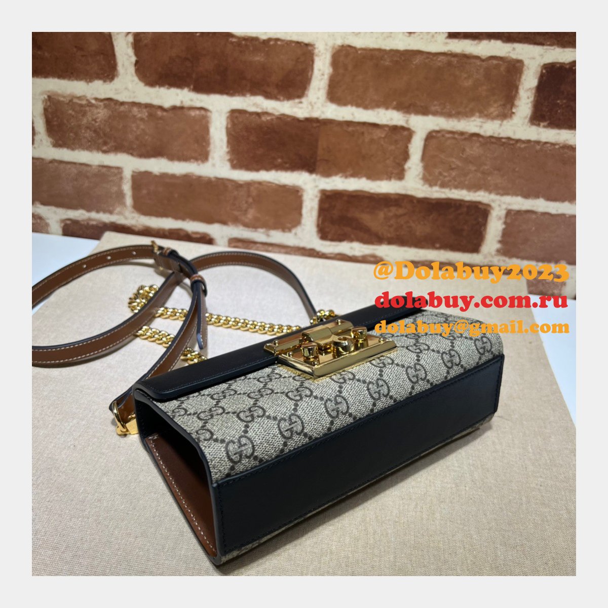 Quality Gucci Replica Padlock Chain 735103 Shoulder Bag