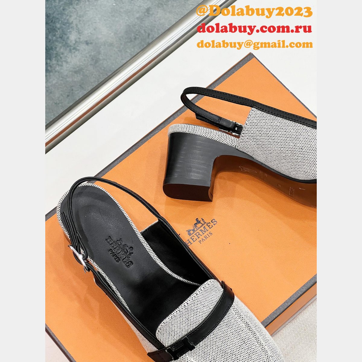 Designer Infinie Pump Hermes Knockoff Sandals Shoes