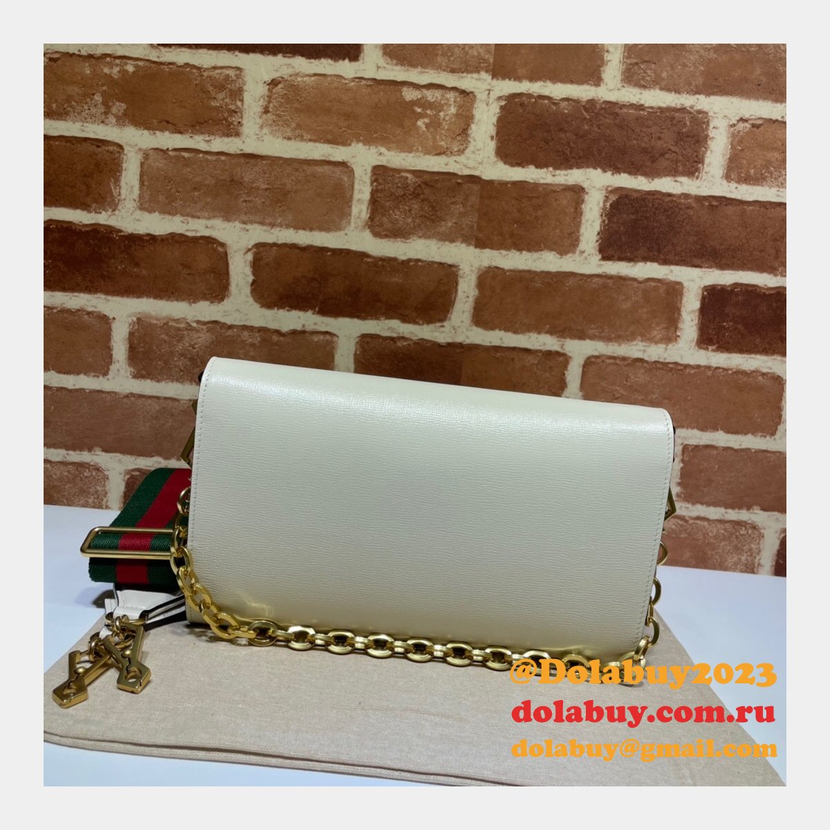 Buy Gucci replica Horsebit 1955 small bag 677286 GG Supreme Online