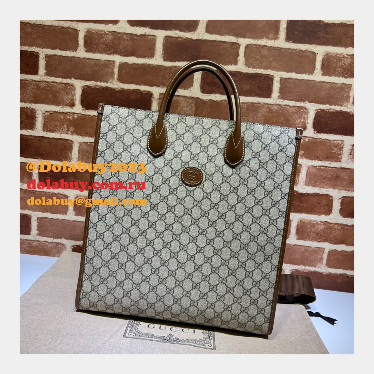 High Quality Replica Gucci 674155 tote with Interlocking G Bag