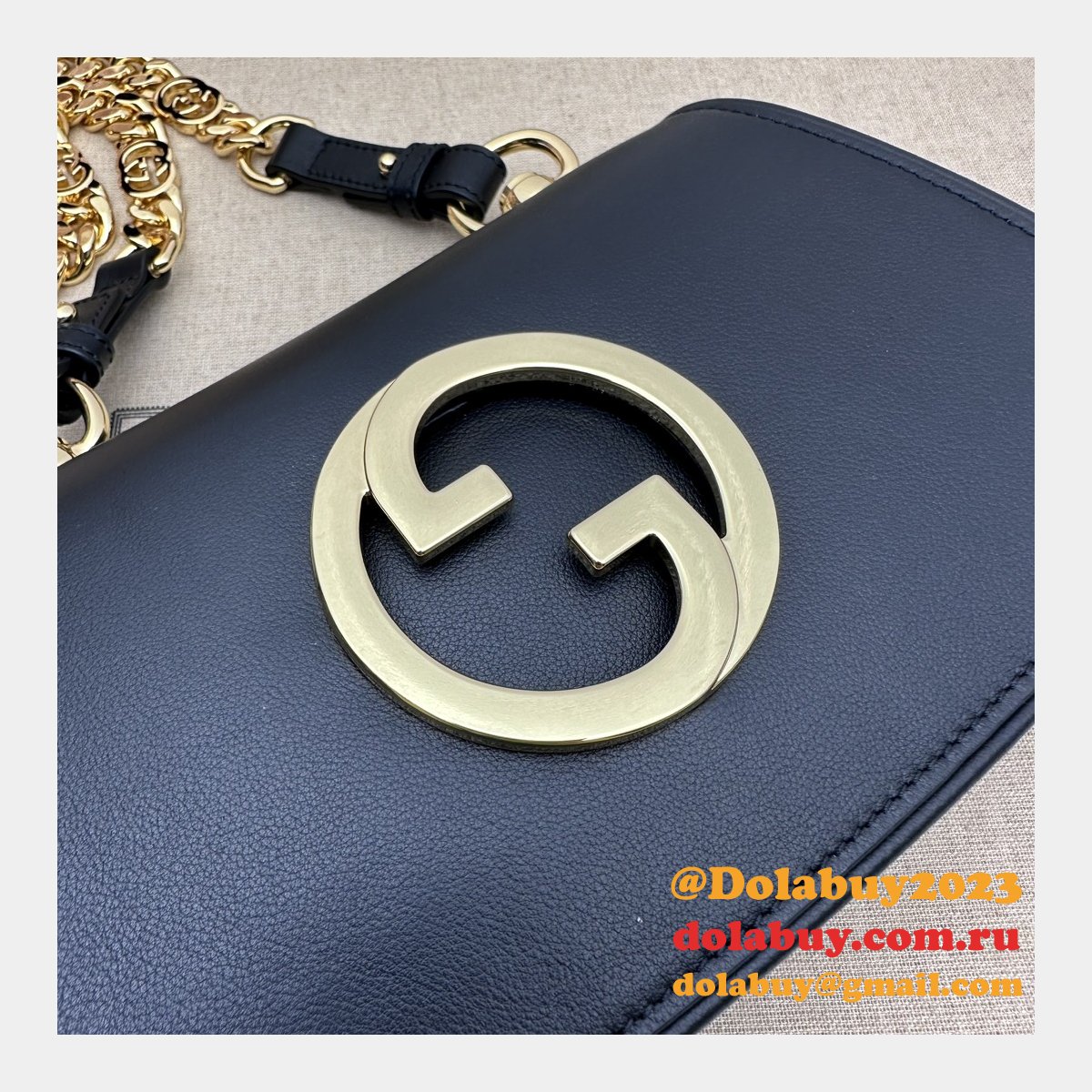 Gucci AAA+ Blondie Chain Shoulder 724645 Wholesale Bag