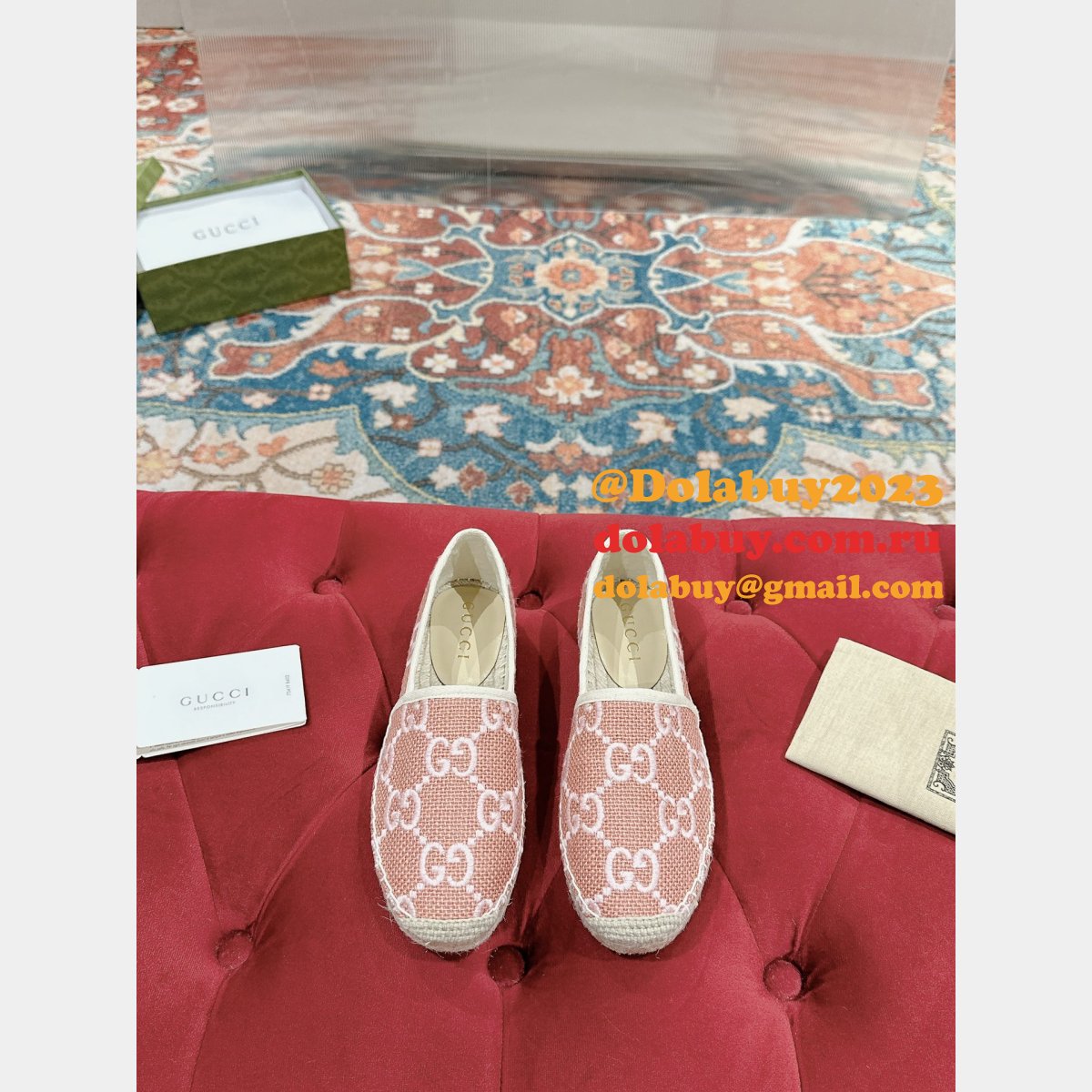 7 Star Wholesale gucci women ESPADRILLE