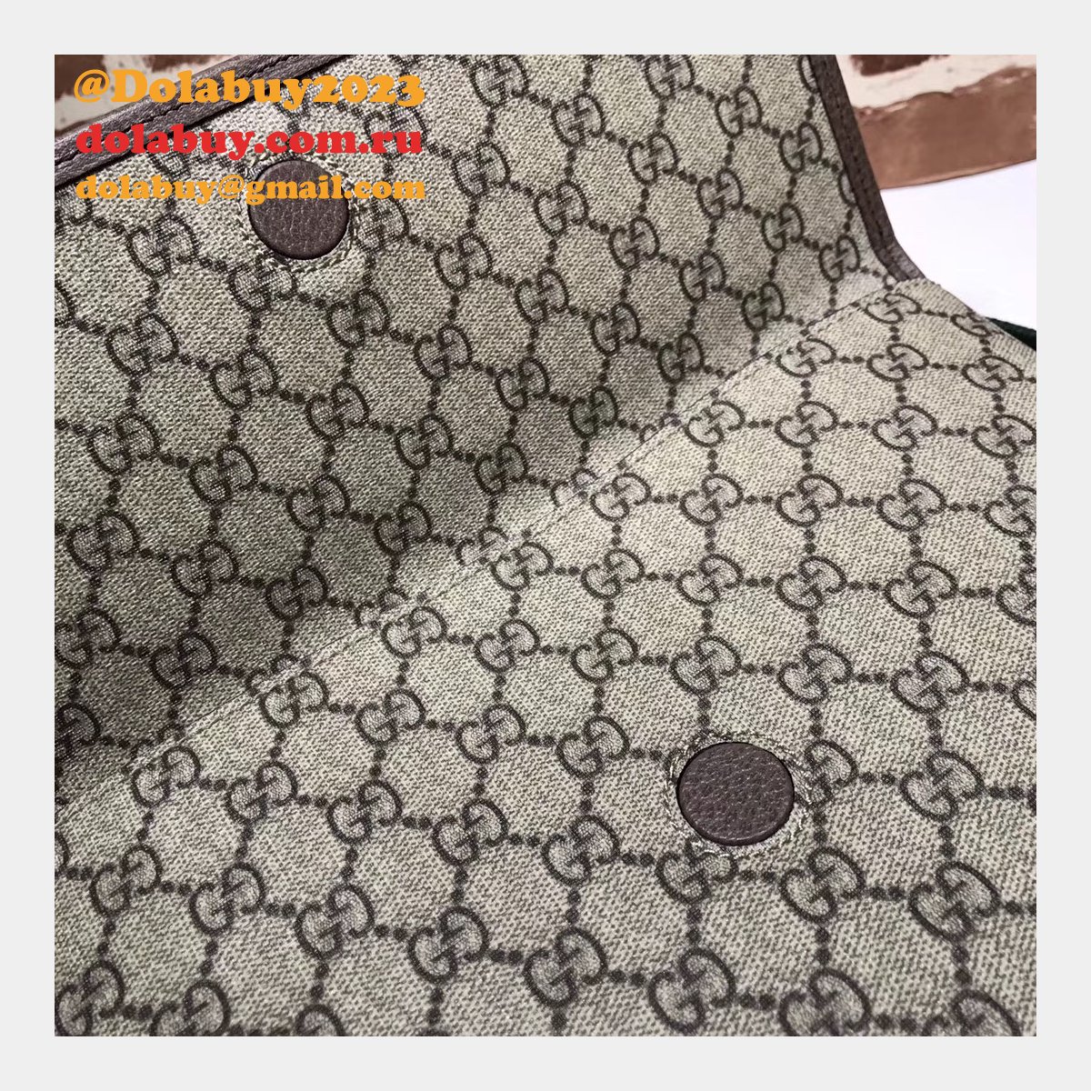 Gucci Best Top Quality GG Supreme messenger 495654 Bag