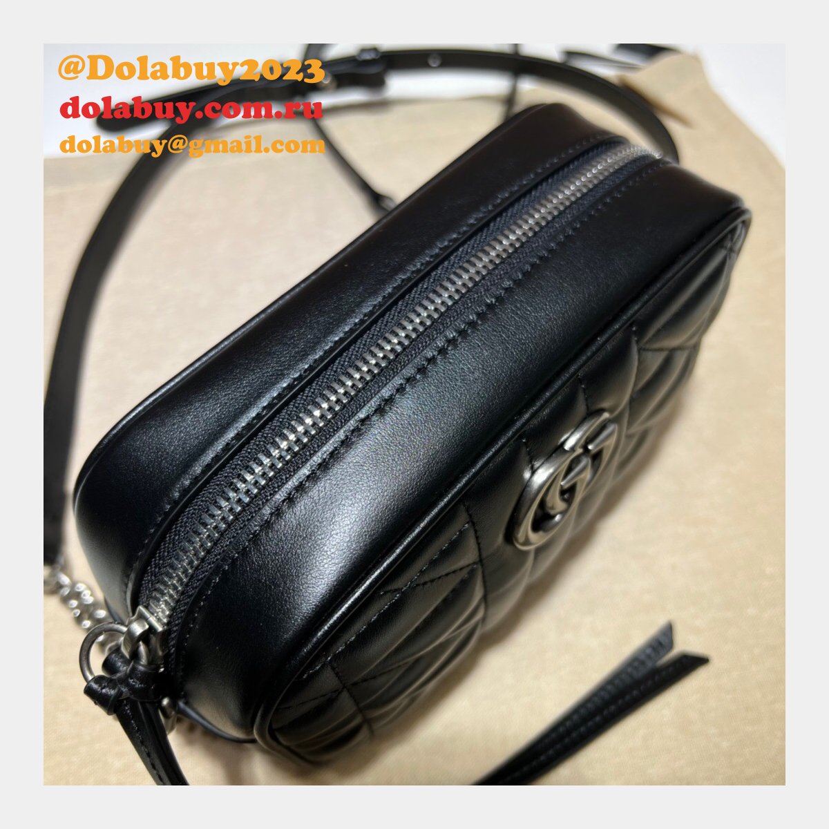 Lovely Gucci Designer Replica GG Marmont mini shoulder 634936 bag