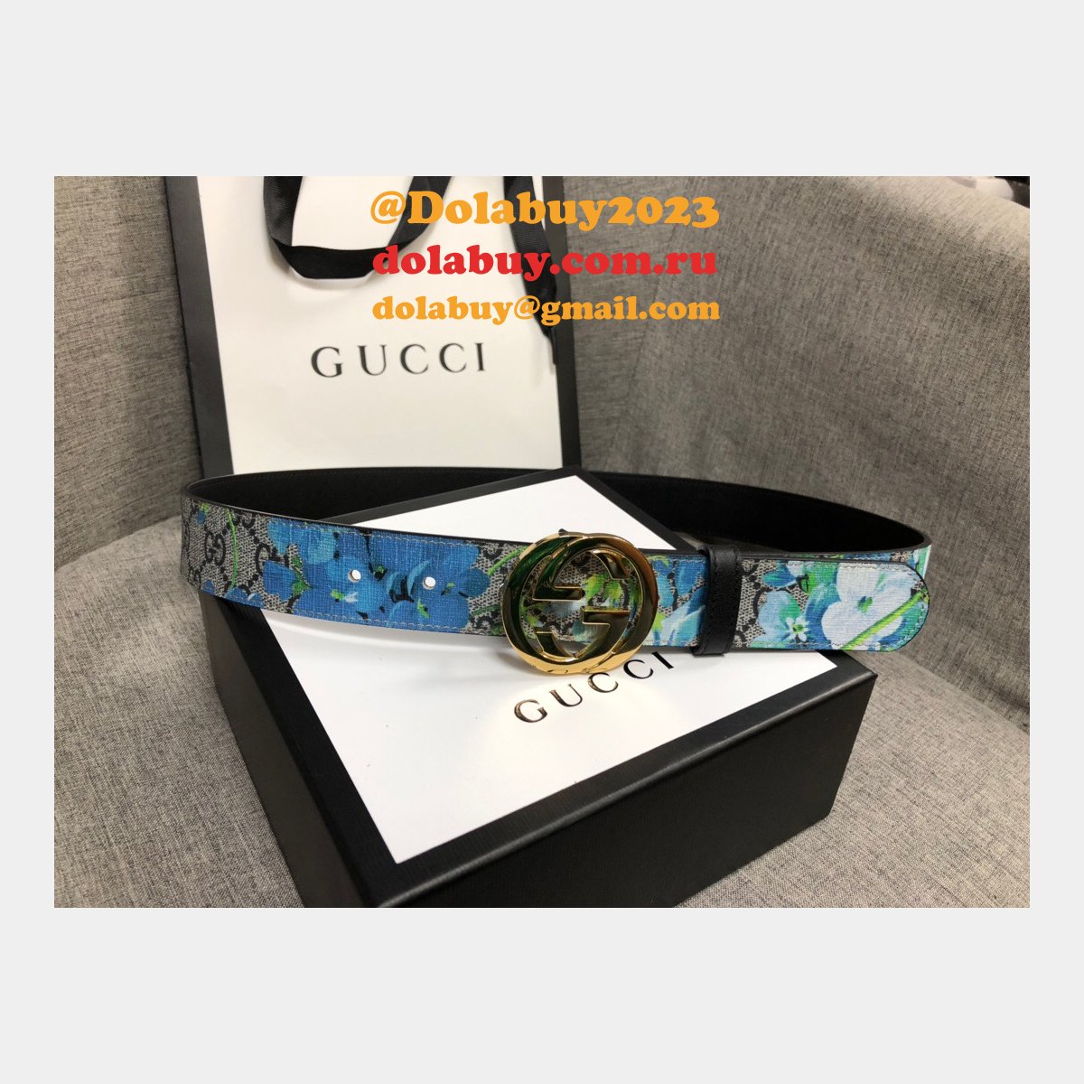 Gucci Belt With Double G Buckle 35mm AAA+