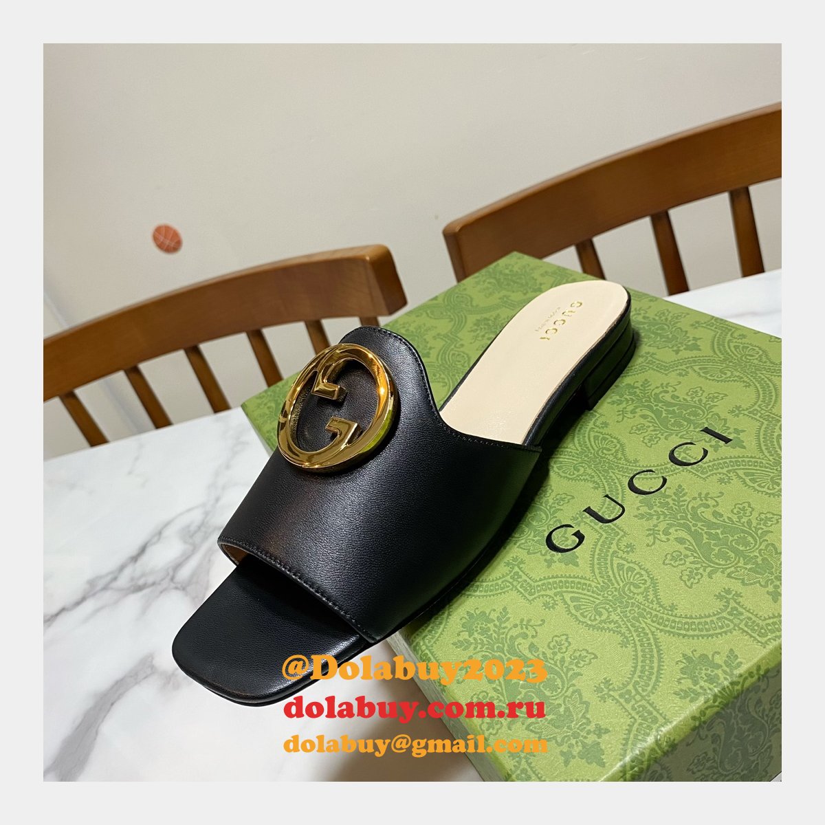 Blondie Inspired Gucci Platform Sandals Designer Replica Shoes