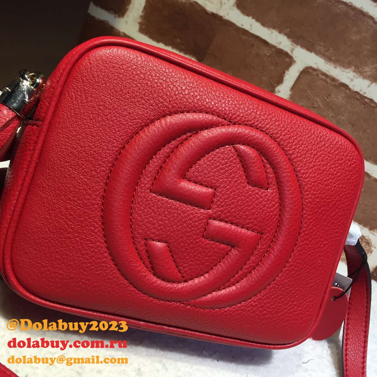 AAA+ Gucci Replicas Soho small leather disco 308364 bag