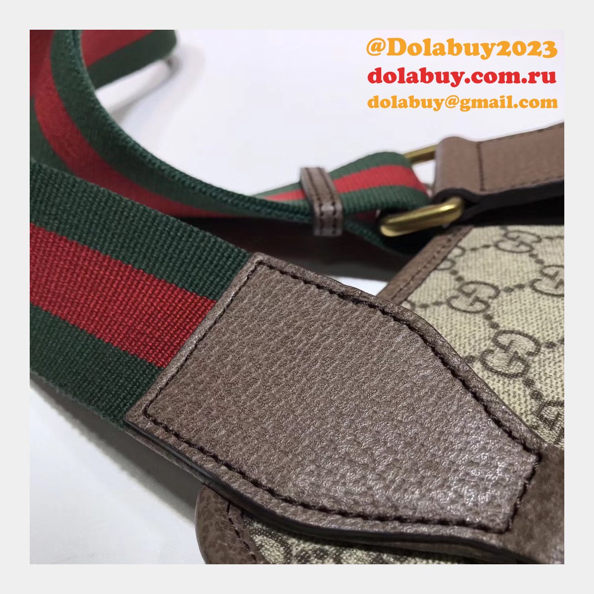Replica Gucci GG Supreme Neo Vintage Messenger Bag