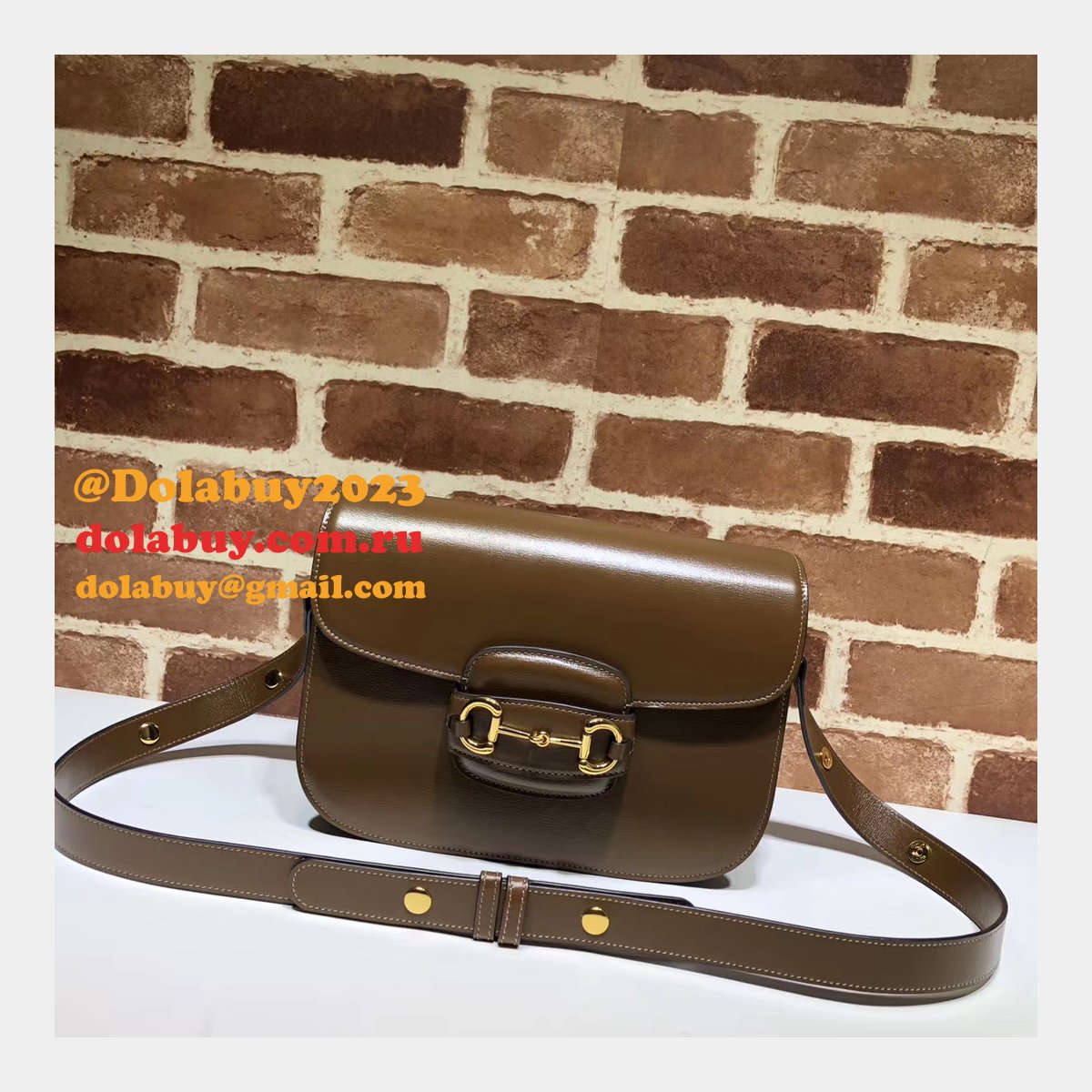 Cheap Gucci Top Quality 602204 1955 Horsebit shoulder bag