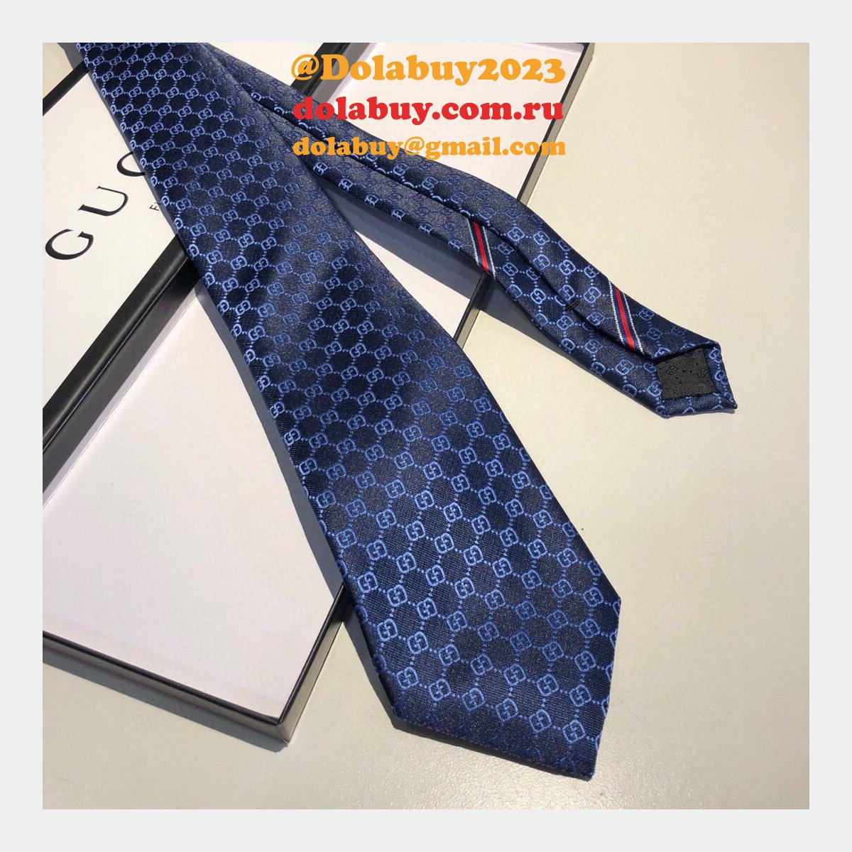 Replica Gucci Ties for Men Round neck
